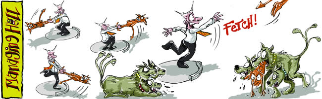 Managing Hell cartoon 11: 15.05.2006