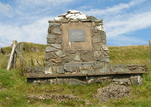 memorial to the battle of Mynydd Hyddgen, Nant-y-moch